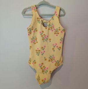 💙2 For 15💙 Floral Yellow Kids One Piece